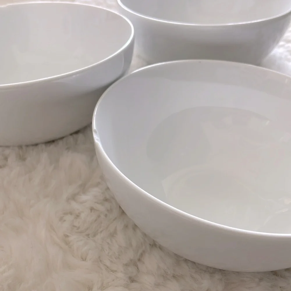 Crate & Barrel Aspen Bowls (3)